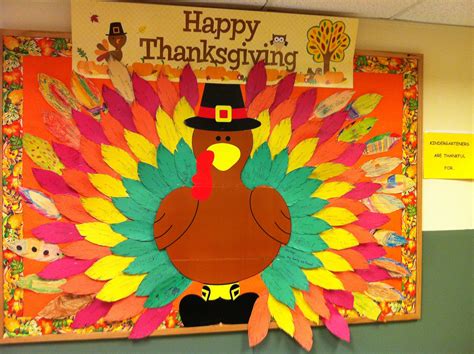 thanksgiving bulletin board idea